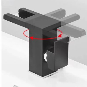 Luxury LED Black Basin Faucet Tall And Short Tap Bathroom Single Handle Cold and Hot Water Flow Produces Electricity - Image 8