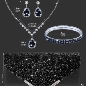 Sparkling and luxurious sequined evening clutch for women - Image 7